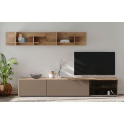 Mueble de televisión Theo acabados Inari & Iron