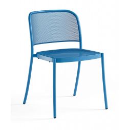Silla de acero inoxidable Café