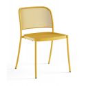 Silla de acero inoxidable Café Silla de acero inoxidable Café