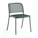 Silla de acero inoxidable Café Silla de acero inoxidable Café