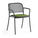 Sillón de acero inoxidable Café