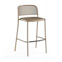 Taburete de acero inoxidable Café Taburete de acero inoxidable Café
