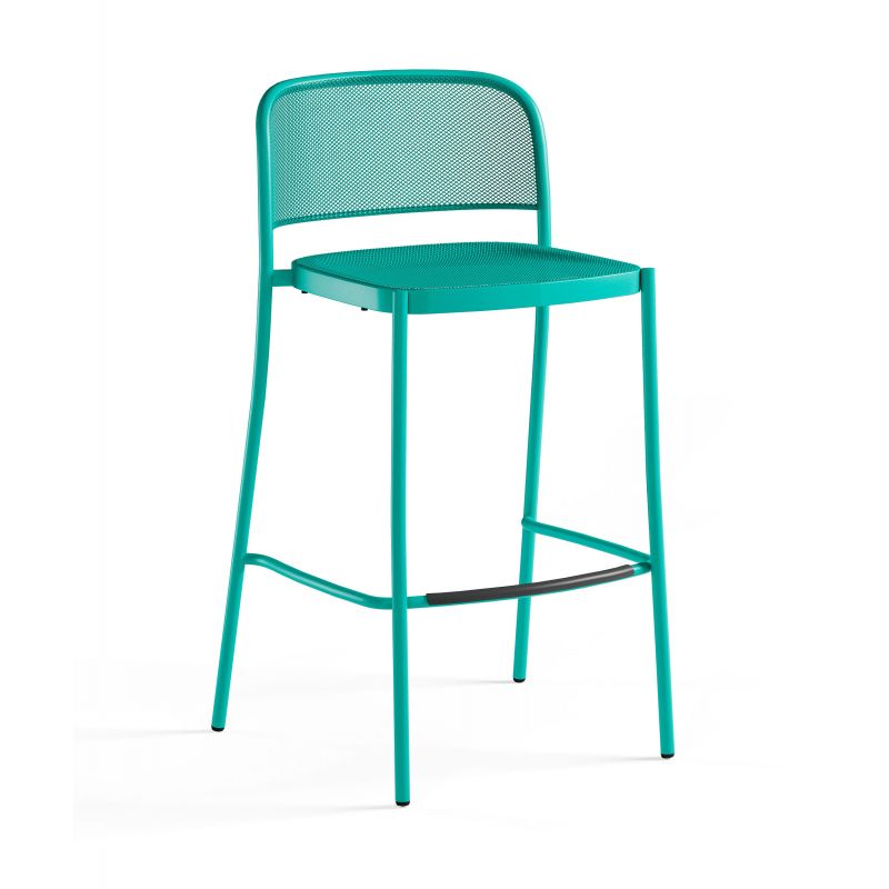 Taburete de acero inoxidable Café Taburete de acero inoxidable Café