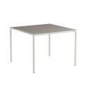 Mesa cuadrada 103x103 cm en aluminio y gres porcelánico Terramare Mesa cuadrada 103x103 cm en aluminio y gres porcelánico Terramare