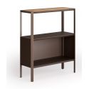 Aparador para exterior en metal y madera de teca Camaleon Aparador para exterior en metal y madera de teca Camaleon