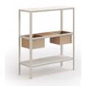 Mueble con estantes y maceteros para exterior Camaleon Mueble con estantes y maceteros para exterior Camaleon