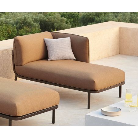 Chaiselongue con reposabrazos izquierdo Cabla