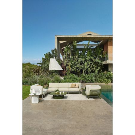 Mesa de centro cuadrada de 58x58 cm Cabla