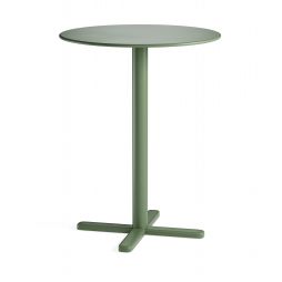 Mesa alta 105 cm plegable en acero para 2 a 4 personas Darwin