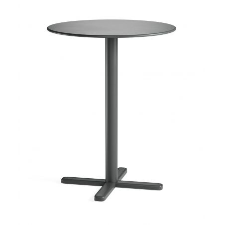 Mesa alta 105 cm plegable en acero para 2 a 4 personas Darwin