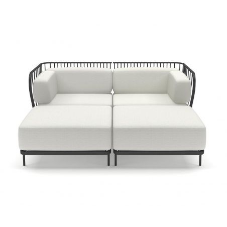 Cama de matrimonio de exterior Cannolè