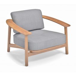 Sillón Twins en madera de teca completo