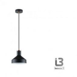 I3 Irias Lámpara 1l Negro Cobre de Schuller
