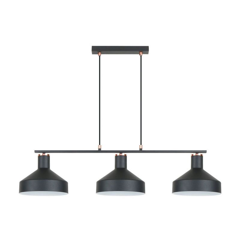 I3 Irias Lámpara 3l Negro Cobre de Schuller I3 Irias Lámpara 3l Negro Cobre de Schuller