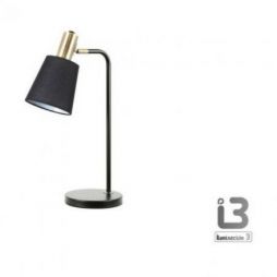 I3 Gisela Sobremesa 1l Negro Laton de Schuller