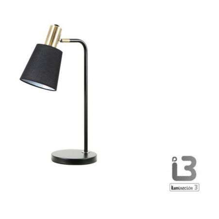 I3 Gisela Sobremesa 1l Negro Laton de Schuller