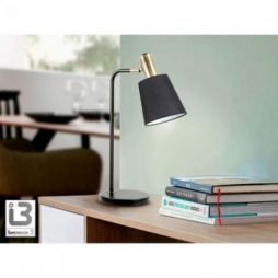 I3 Gisela Sobremesa 1l Negro Laton de Schuller