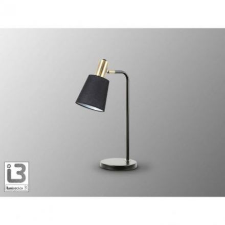 I3 Gisela Sobremesa 1l Negro Laton de Schuller