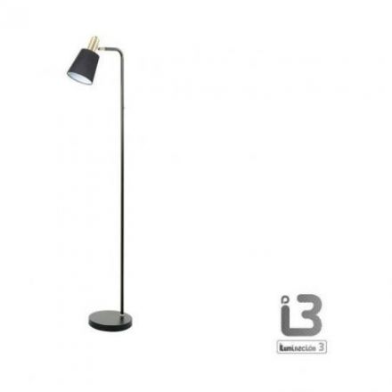 I3 Gisela Pie Salon 1l Negro Laton de Schuller