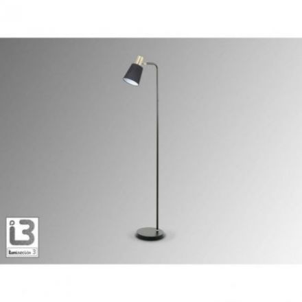 I3 Gisela Pie Salon 1l Negro Laton de Schuller