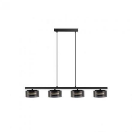 I3 Olaia Lámpara 4l Negro Smoky de Schuller