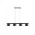 I3 Olaia Lámpara 4l Negro Smoky de Schuller
