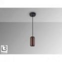 I3 Nimes Lámpara 1l Negro Marron de Schuller