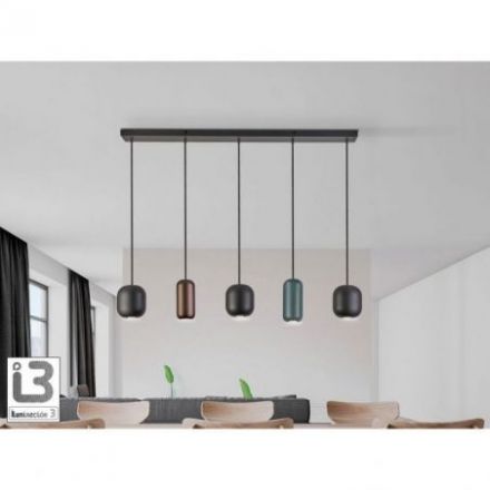 I3 Nimes Lámpara 5l Negro Colores de Schuller
