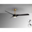 Alisios Ventilador Negro Bronce D152 de Schuller
