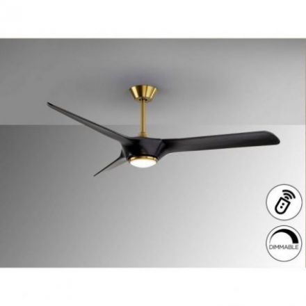 Alisios Ventilador Negro Bronce D152 de Schuller