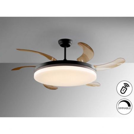 Vento Maxi Ventilador Negro D80 150 Dim de Schuller