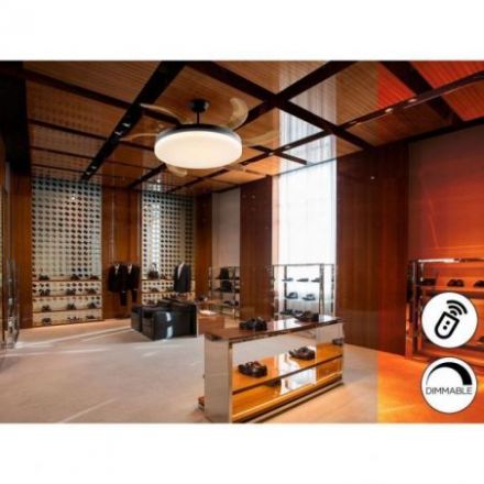 Vento Maxi Ventilador Negro D80 150 Dim de Schuller