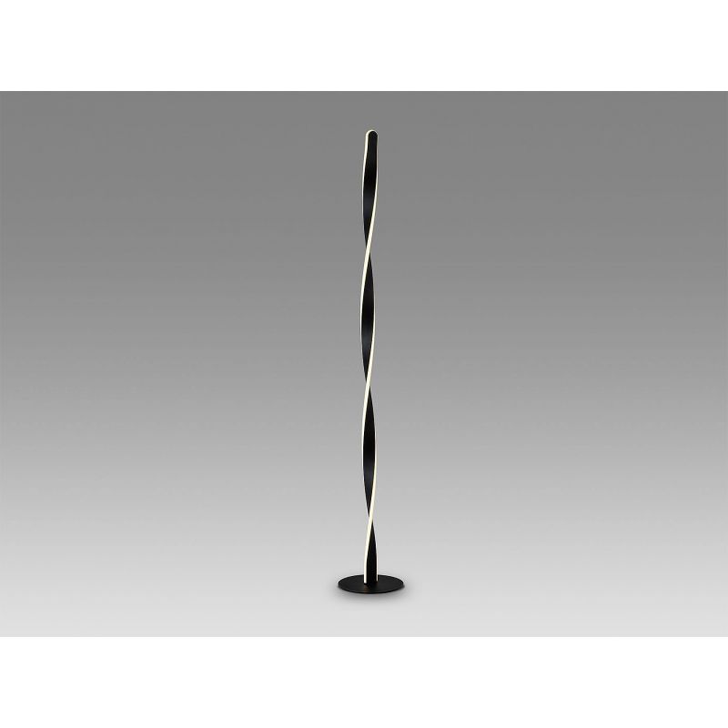 Twist Lámpara De Pie Negro de Schuller