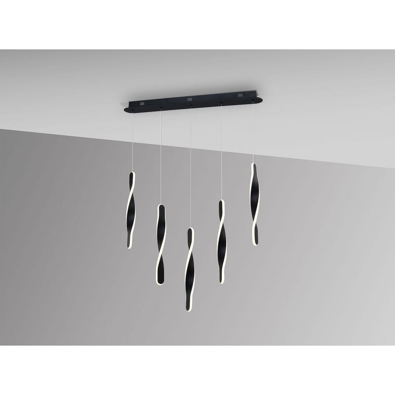 Twist Lámpara 5l Negro de Schuller Twist Lámpara 5l Negro de Schuller