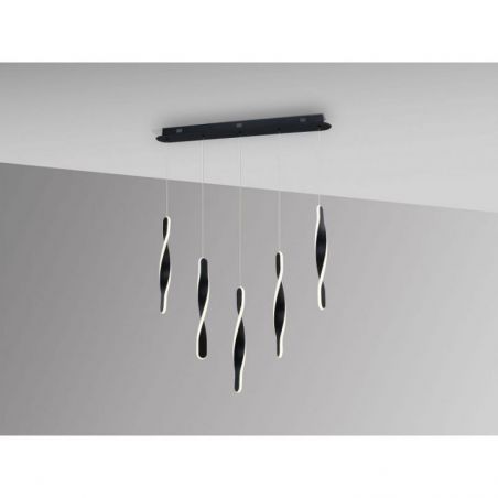 Twist Lámpara 5l Negro de Schuller