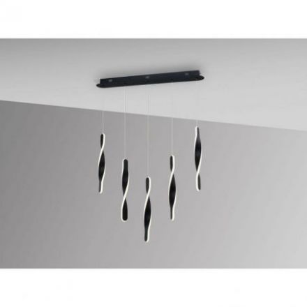 Twist Lámpara 5l Negro de Schuller