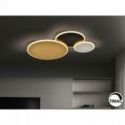 Umbra Plafón Oro Negro Blanco de Schuller