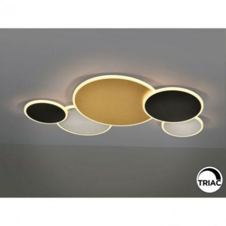 Umbra Plafón Gran Oro Negro Blanco de Schuller
