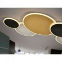 Umbra Plafón Gran Oro Negro Blanco de Schuller