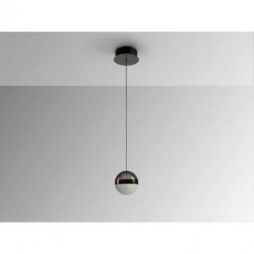 Orbes Lámpara 1l Cromo Negro D12 de Schuller