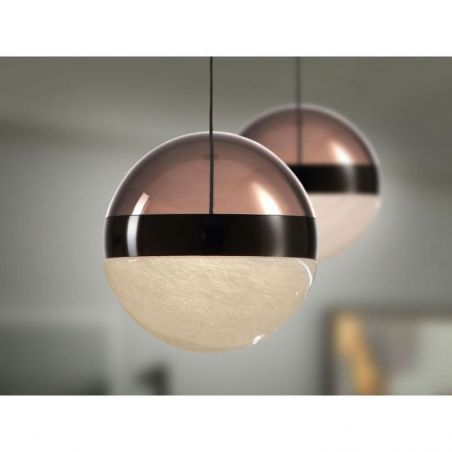 Orbes Lámpara 1l Cromo Negro D15 de Schuller