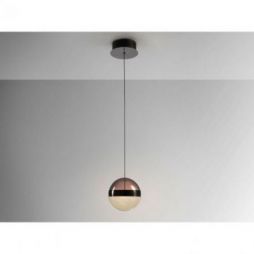Orbes Lámpara 1l Cromo Negro D15 de Schuller
