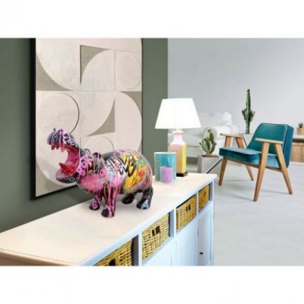 Hippo Figura Deco Grafiti de Schuller