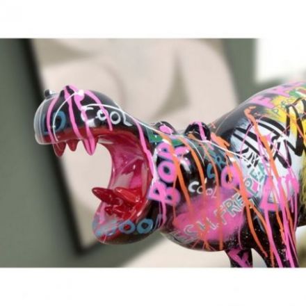 Hippo Figura Deco Grafiti de Schuller
