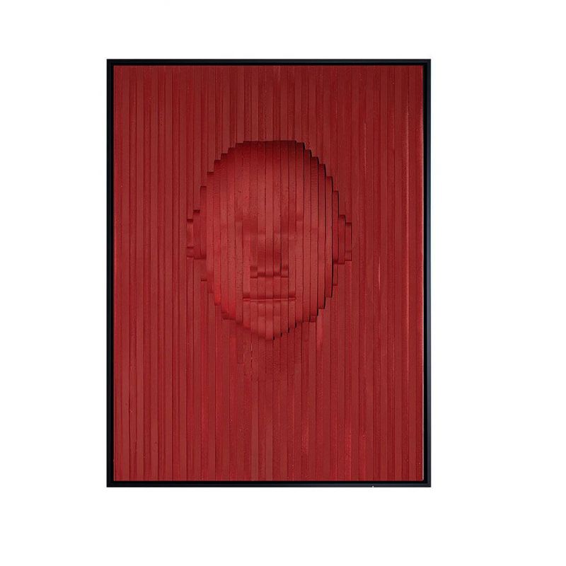 Red Face Bajorrelieve 90x120 de Schuller Red Face Bajorrelieve 90x120 de Schuller
