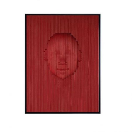 Red Face  Bajorrelieve 90x120 de Schuller
