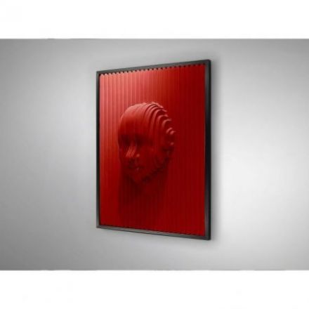 Red Face  Bajorrelieve 90x120 de Schuller