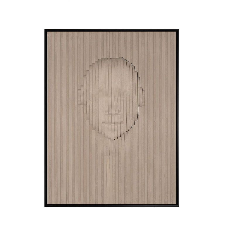 Beige Face Bajorrelieve 90x120 de Schuller