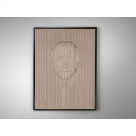 Beige Face Bajorrelieve 90x120 de Schuller