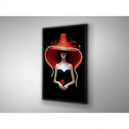 Tocado Cuadro Luz Led 80x120 de Schuller